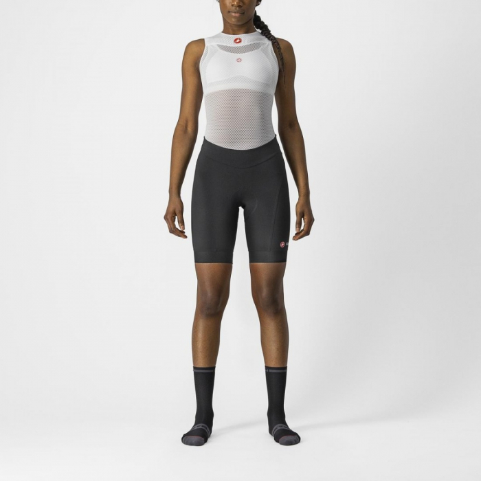 Pantaloni scurti Castelli Endurance W de dama Negru S [1]