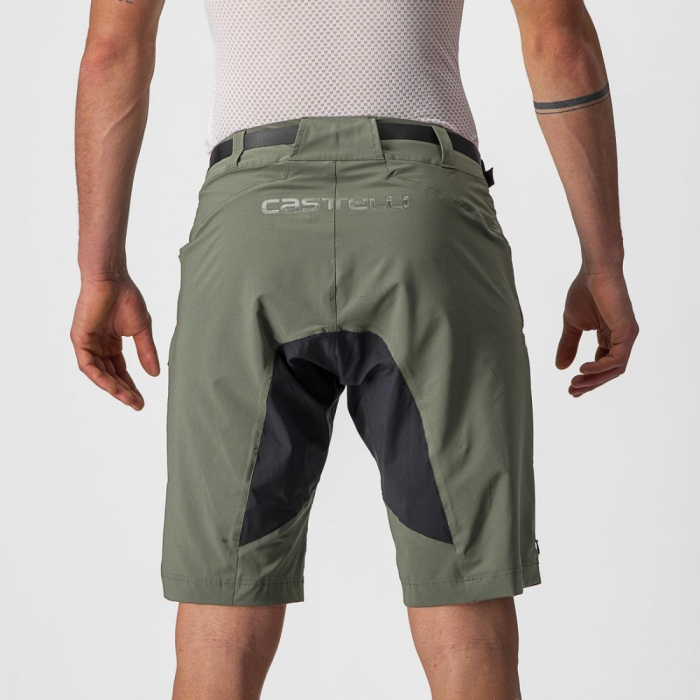 Pantaloni scurti Castelli Unlimited Trail Baggy Kaki XL [5]