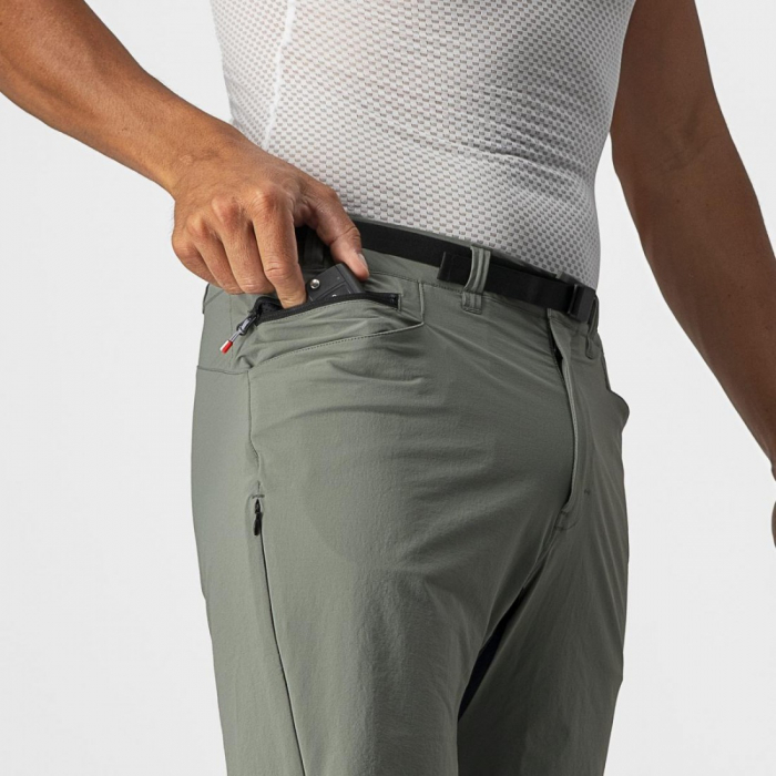 Pantaloni scurti Castelli Unlimited Trail Baggy Kaki XL [2]