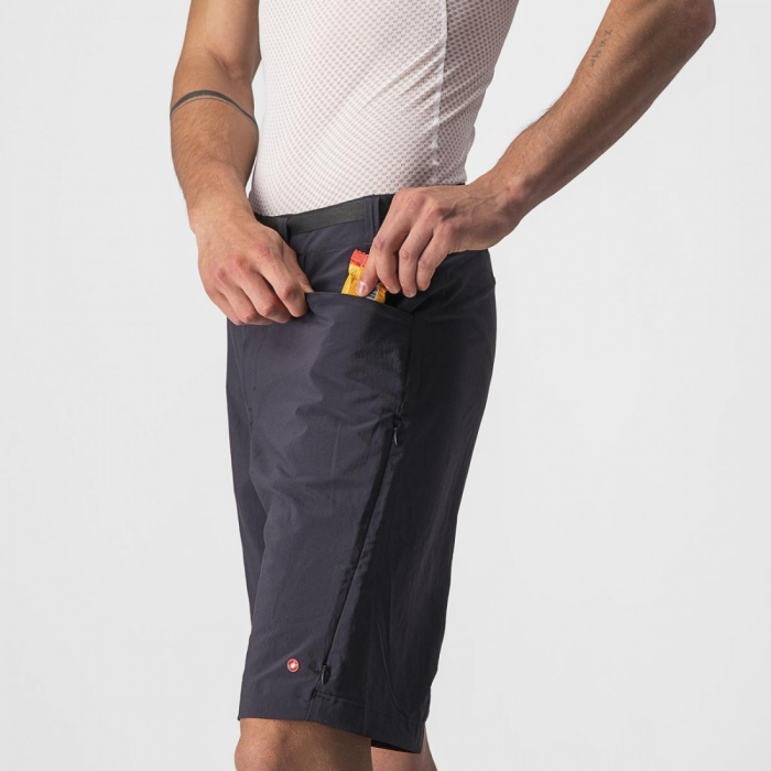 Pantaloni scurti Castelli Unlimited Trail Baggy Negru XL [4]