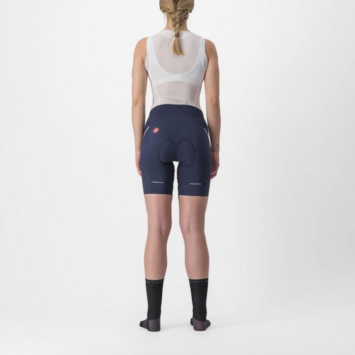 Pantaloni scurti Castelli Velocissima 3 de dama Bleumarin/Violet L [2]