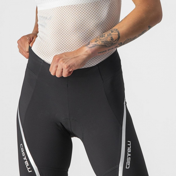 Pantaloni scurti Castelli Velocissima 3 de dama Negru/Argintiu M [3]