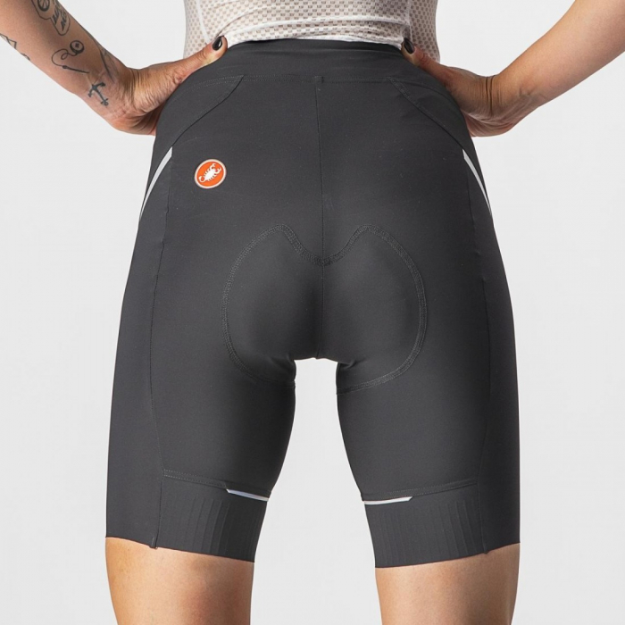 Pantaloni scurti Castelli Velocissima 3 de dama Negru/Argintiu M [5]
