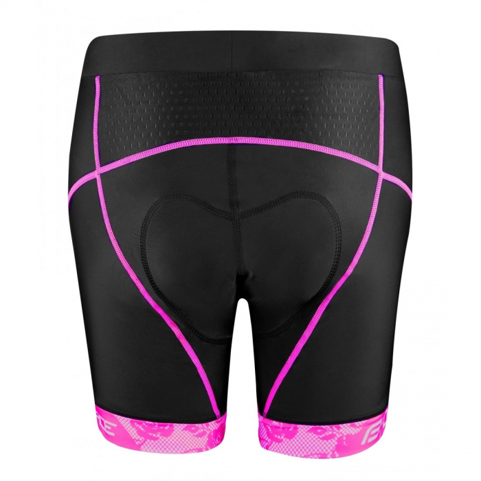 Pantaloni scurti cu bazon Force Rose Lady negru/roz XS [1]