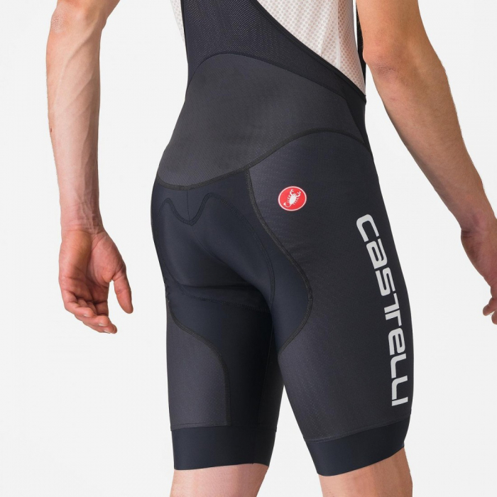 Pantaloni scurti cu bretele Castelli Competizione 2 Kit, pentru barbati, negru, XXL [4]