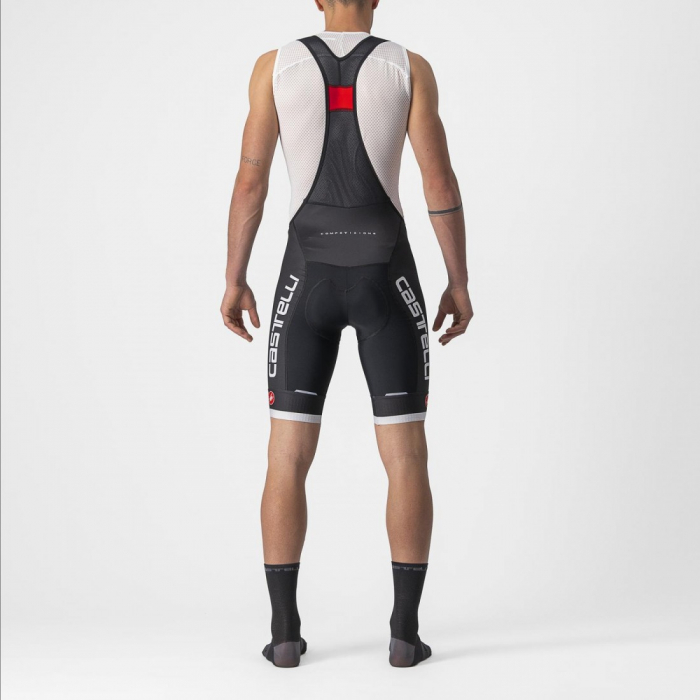 Pantaloni scurti cu bretele Castelli Competizione Kit Negru/Gri XXL [2]