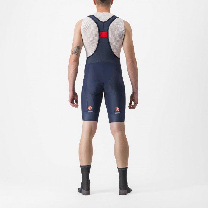 Pantaloni scurti cu bretele Castelli Entrata 2 Indigo M [2]