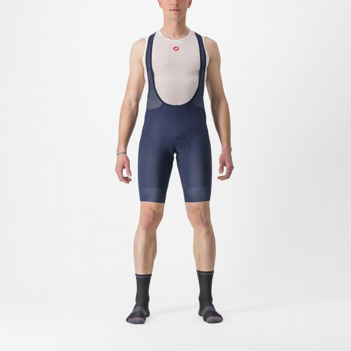 Pantaloni scurti cu bretele Castelli Entrata 2 Indigo S [1]