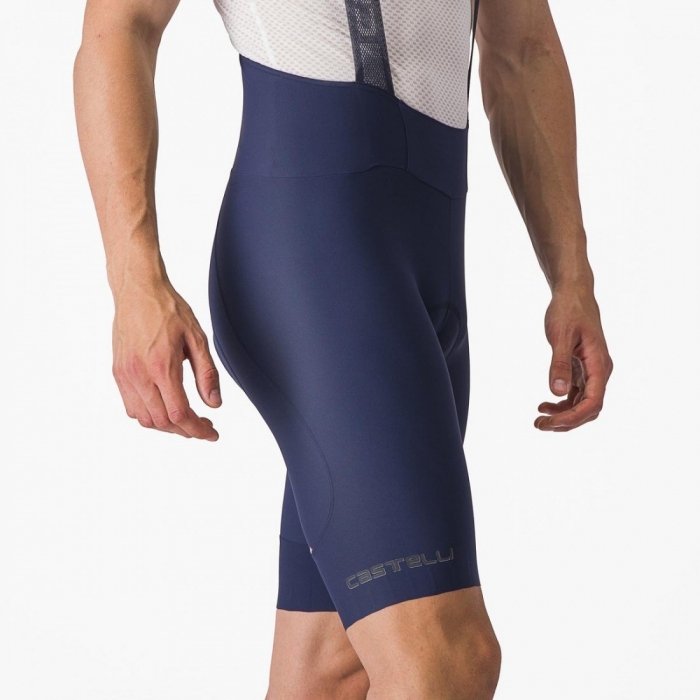 Pantaloni scurti cu bretele Castelli Espresso Indigo M [7]