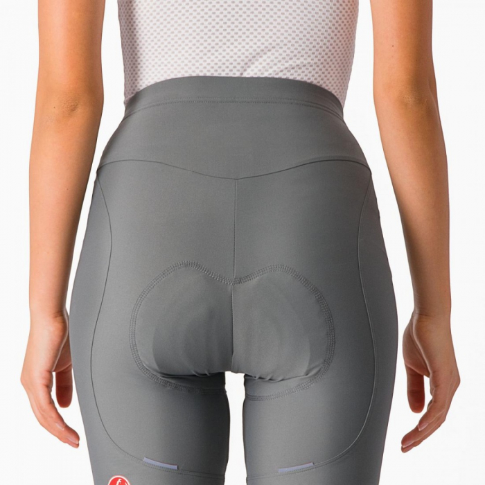Pantaloni scurti cu bretele Castelli Espresso W de dama Antracit XS [6]