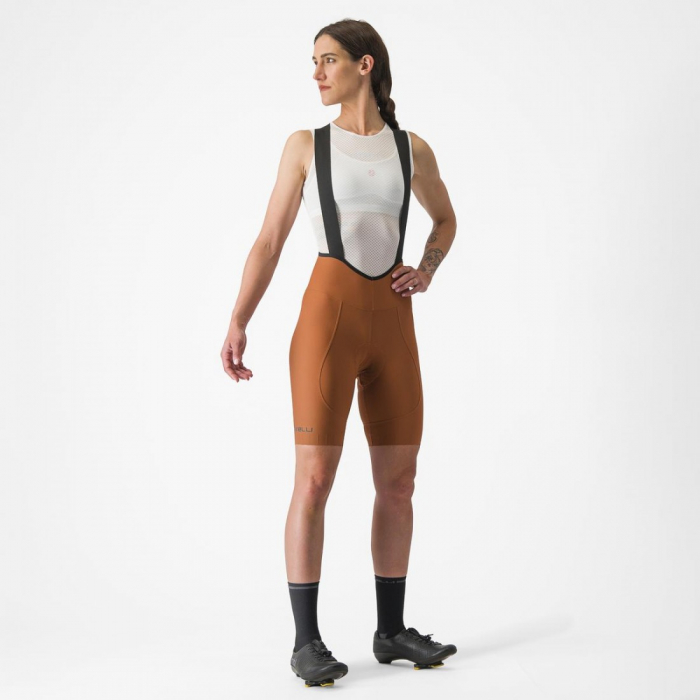 Pantaloni scurti cu bretele Castelli Espresso W DT de dama Maro XS [3]