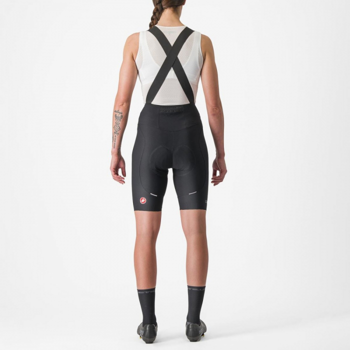 Pantaloni scurti cu bretele Castelli Espresso W DT de dama Negru XS [2]