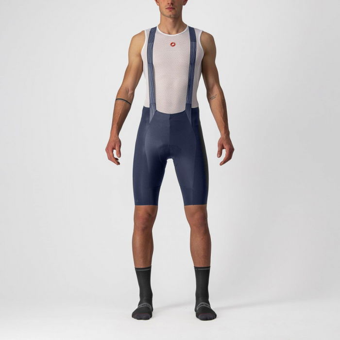 Pantaloni scurti cu bretele Castelli Free Aero RC Indigo XXL [1]
