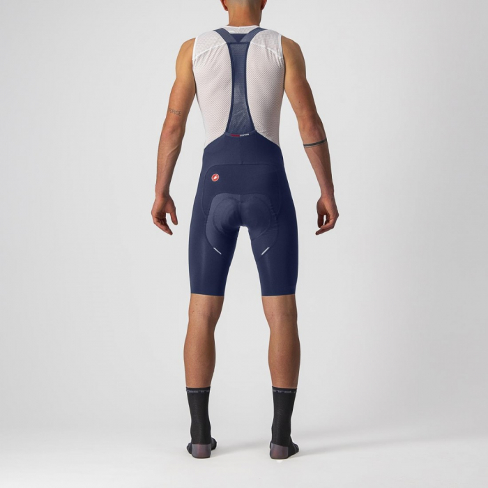 Pantaloni scurti cu bretele Castelli Free Aero RC Indigo XXL [2]