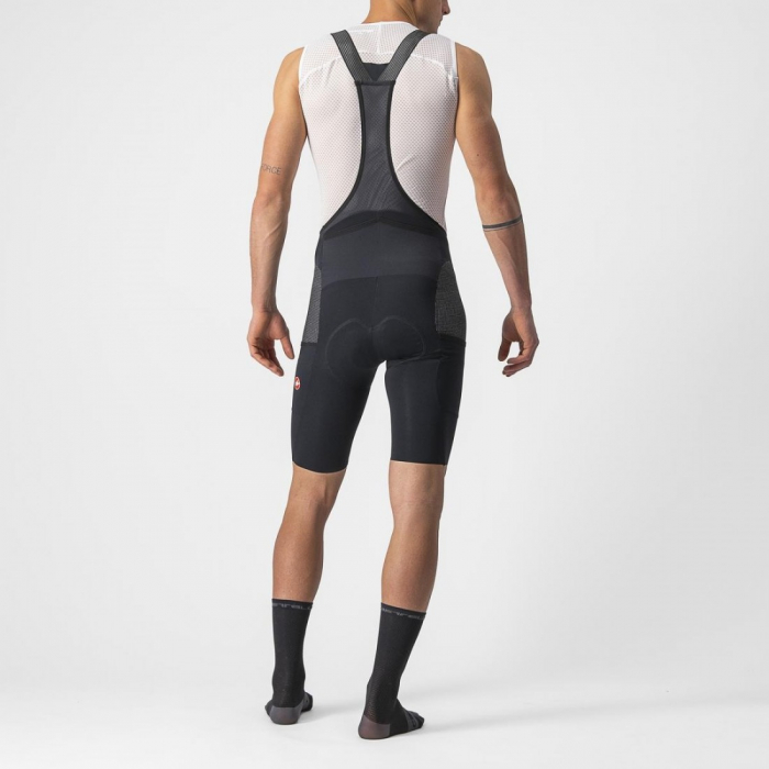 Pantaloni scurti cu bretele Castelli Free Unlimited Negru XXL [2]