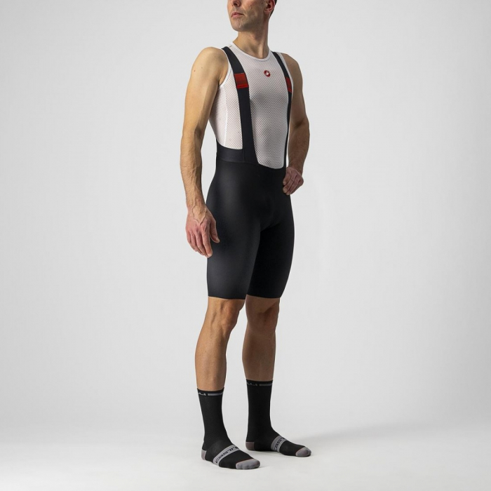 Pantaloni scurti cu bretele Castelli Premio Black Negru M [2]