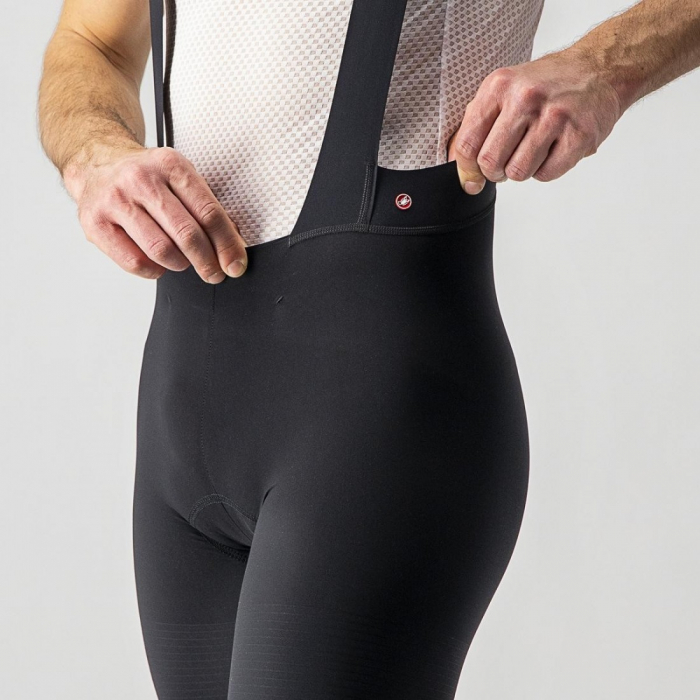 Pantaloni scurti cu bretele Castelli Premio Black Negru M [5]