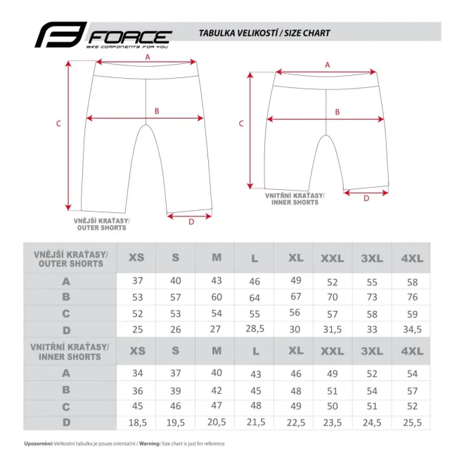 Pantaloni scurti Force MTB-11 bazon detasabil Negru/Antracit M [6]