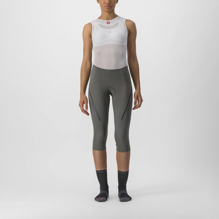 Pantaloni trei sferturi Castelli Velocissima 3 de dama Gri/Antracit L [1]