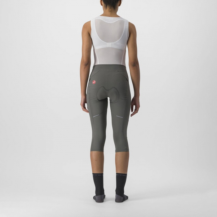 Pantaloni trei sferturi Castelli Velocissima 3 de dama Gri/Antracit S [2]