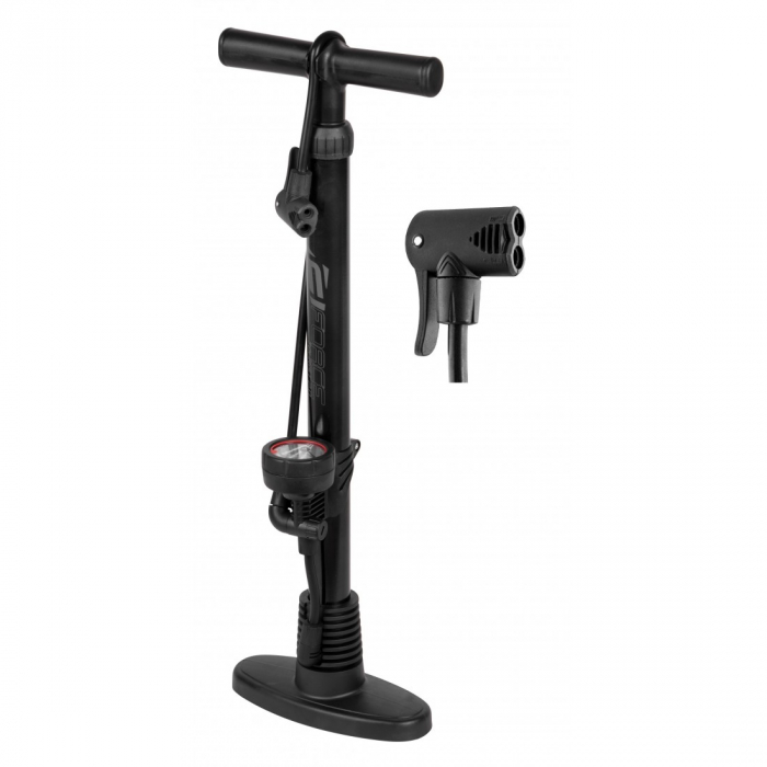 Pompa podea Force Tourist 2.0 Steel 11 Bar neagra [3]