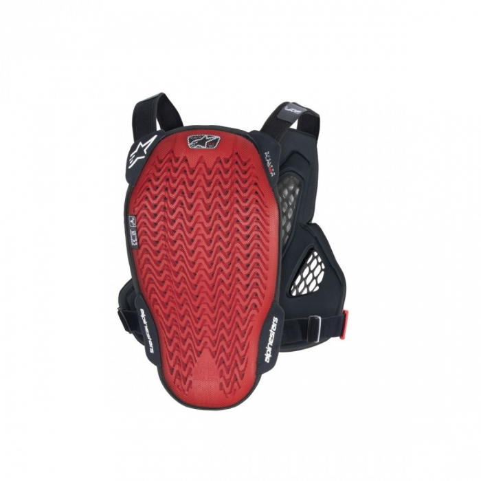 Protectie Piept Alpinestars A-6 Plasma Chest Protector Black Anthracite Red XL [2]