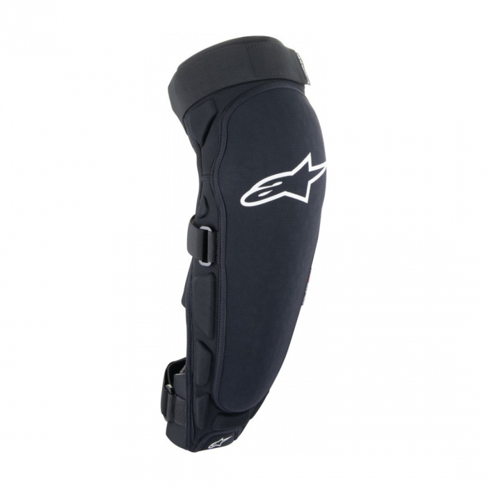 Protectii Genunchi Alpinestars A-Impact Plasma Pro Knee Shin Protector Black White L [1]