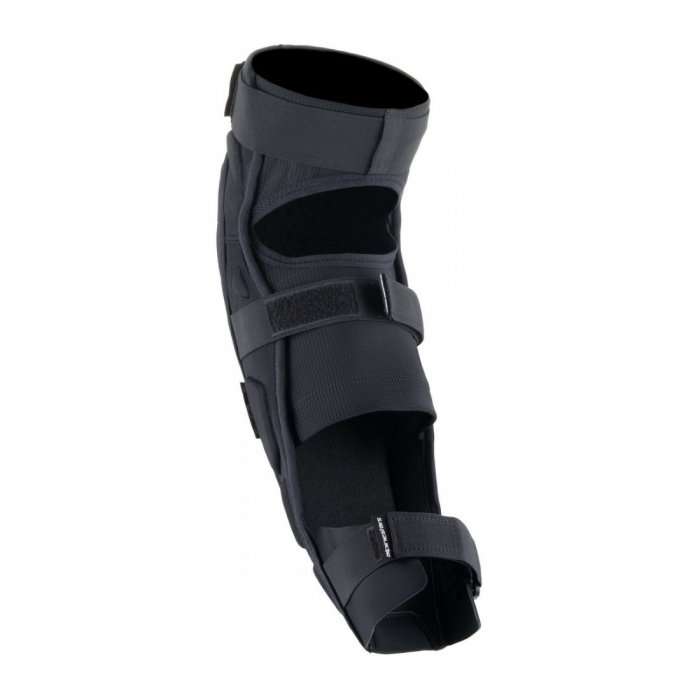 Protectii Genunchi Alpinestars A-Impact Plasma Pro Knee Shin Protector Black White S [2]
