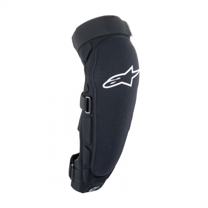 Protectii Genunchi Alpinestars A-Impact Plasma Pro Knee Shin Protector Black White S [1]