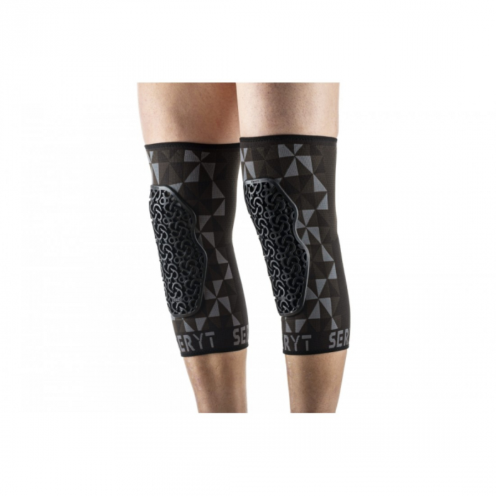 Protectii genunchi Seryt Arlecchino Grey Black M [9]