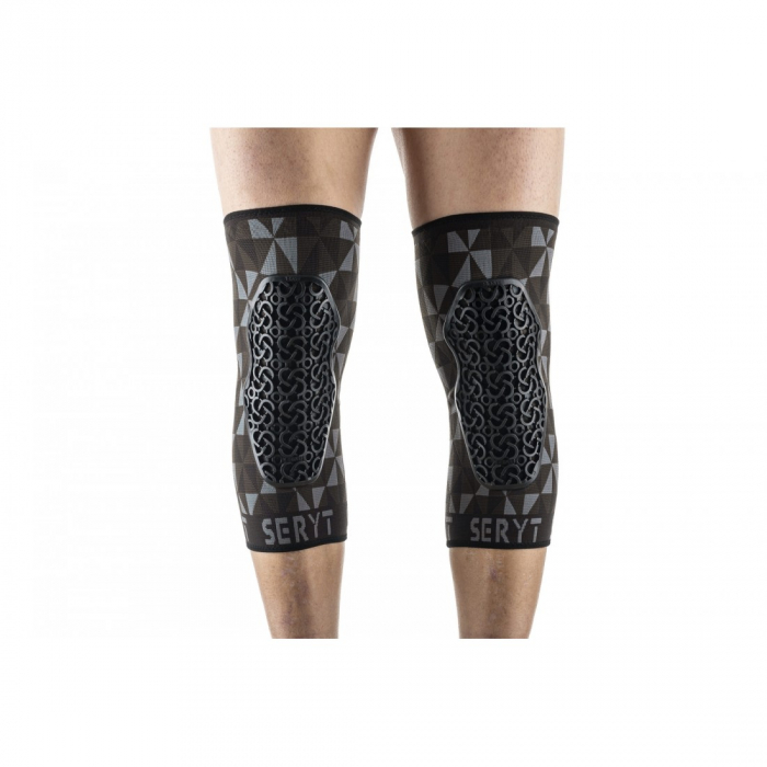 Protectii genunchi Seryt Arlecchino Grey Black M [1]