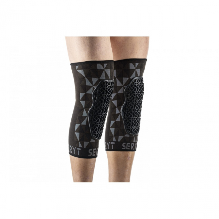 Protectii genunchi Seryt Arlecchino Grey Black M [3]