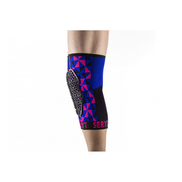Protectii genunchi Seryt Arlecchino Pink Blue S [8]