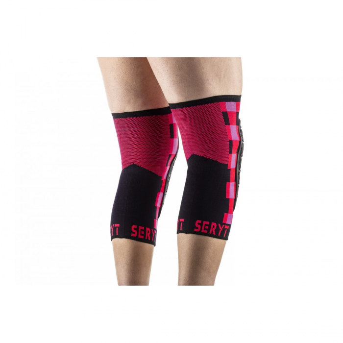 Protectii genunchi Seryt Checker Pink M [5]