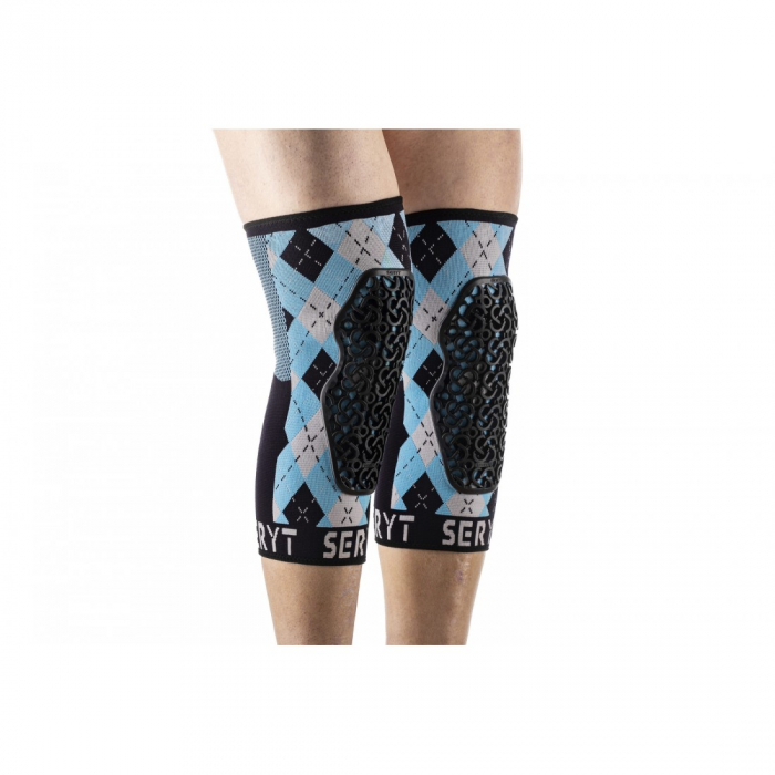 Protectii genunchi Seryt Galles Light Blue M [2]