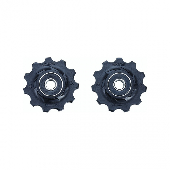 Rotite schimbator BBB BDP-02 RollerBoys 11T negre rulment [1]