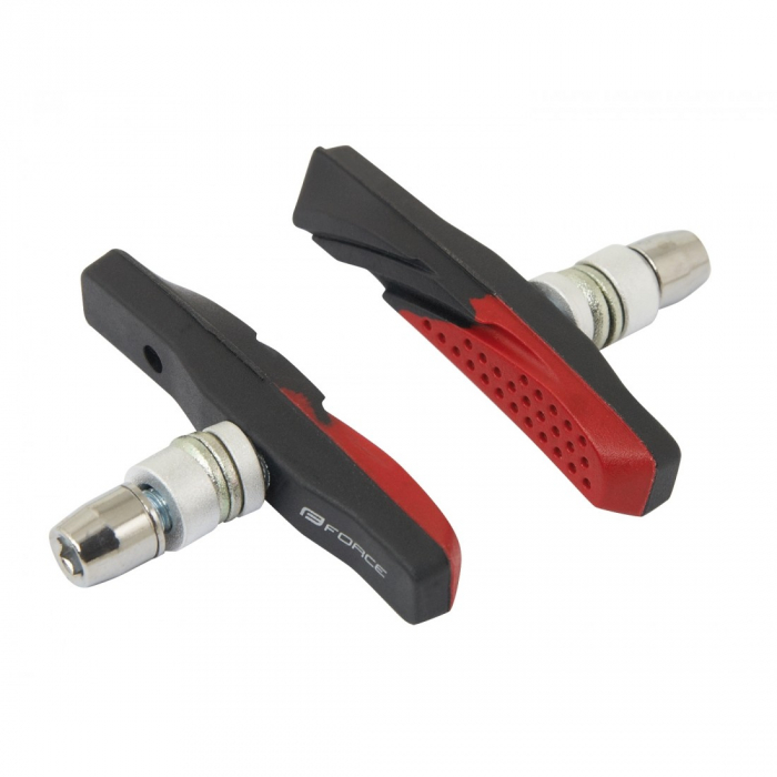 Saboti frana Force 70mm negru/rosu impachetat [1]
