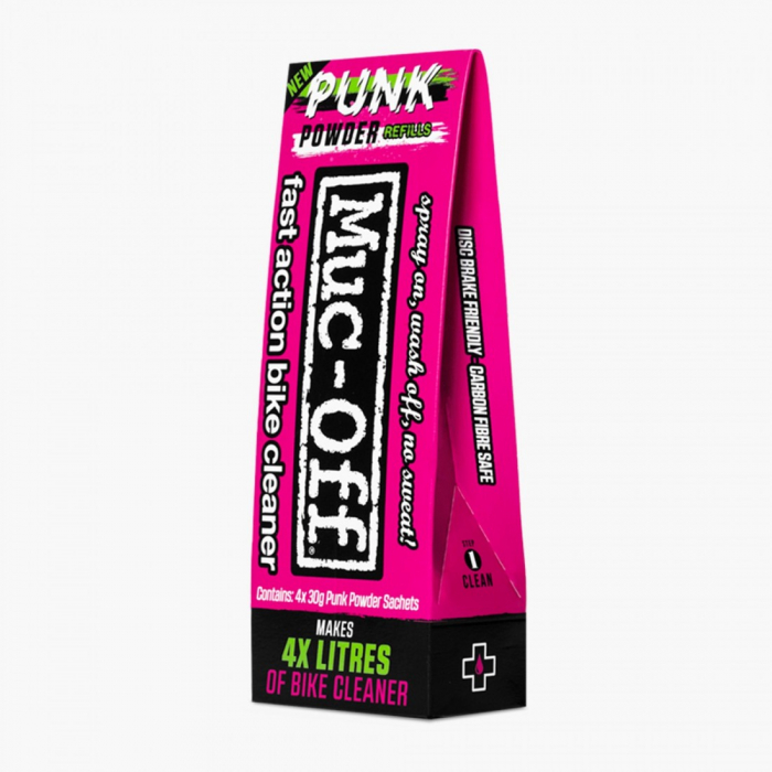 Set 4 plicuri detergent pudra Muc-off Punk Powder [3]