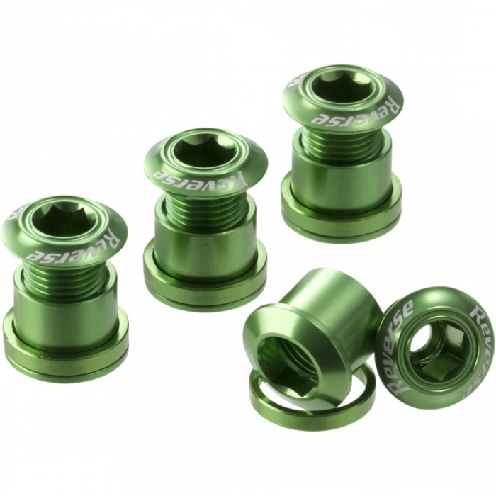 Set 4 suruburi angrenaj Reverse Chainring Bolt Verzi [1]