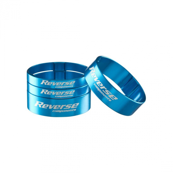 Set distantiere Reverse 1.1/8 aluminiu albastru deschis [1]