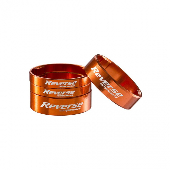 Set distantiere Reverse 1.1/8 aluminiu orange [1]
