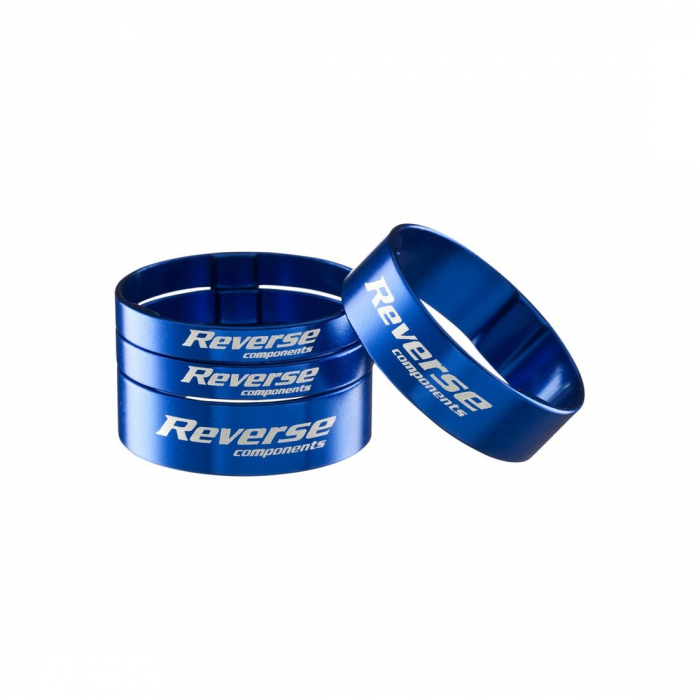 Set distantiere Reverse Ultra-Light 1.1/8 aluminiu Albastre [1]