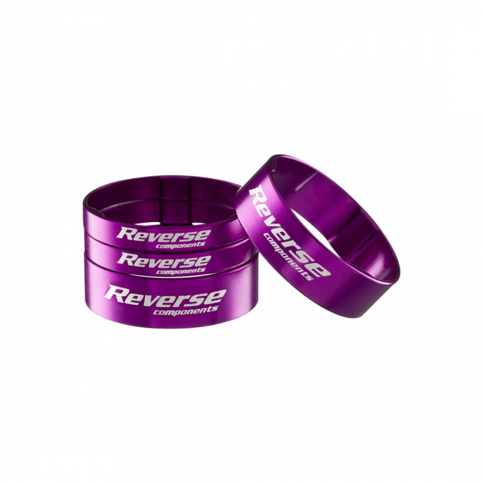 Set distantiere Reverse Ultra-Light 1.1/8 aluminiu Mov [1]