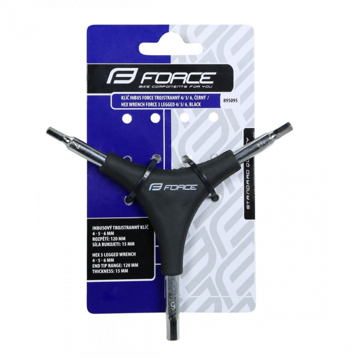 Set imbus Force 3 4/5/6 mm negru [2]