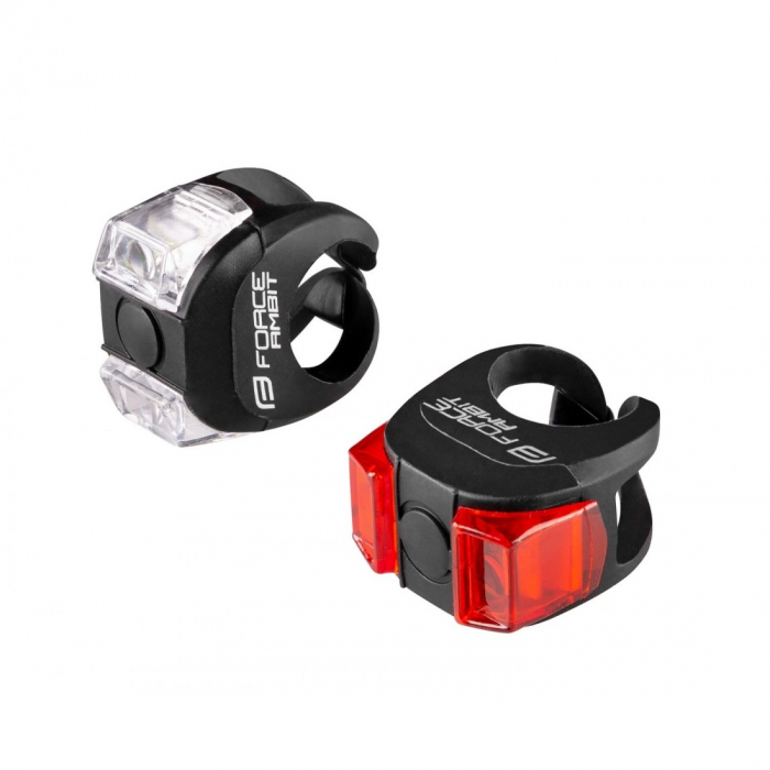 Set lumini intermitente Force Ambit fata+spate [5]