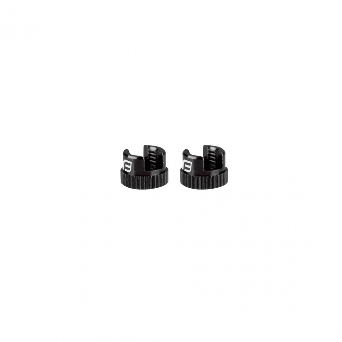 Set piulite de janta Force pentru valve presta, aluminiu [1]