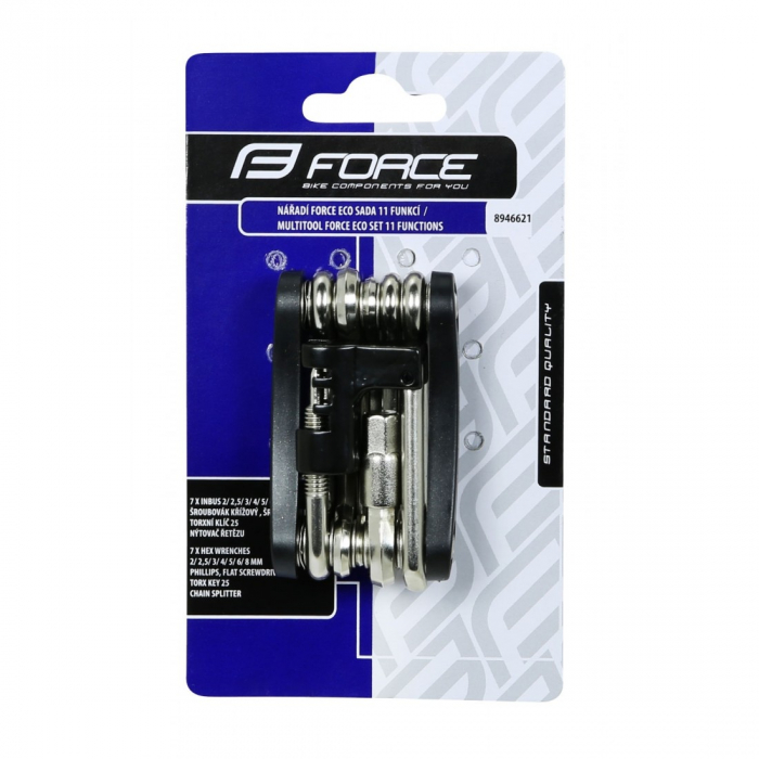 Set scule Force Eco 11 functii cu cheie lant [2]
