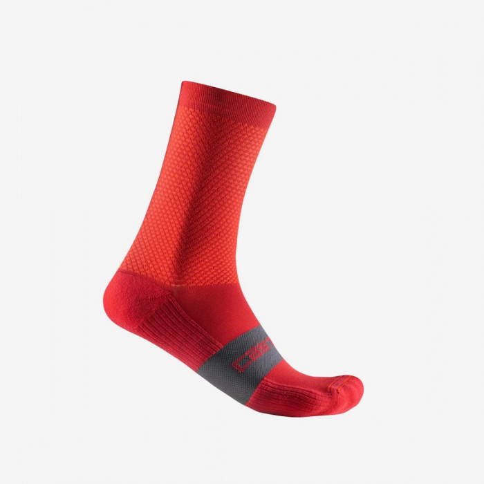 Sosete Castelli Espresso 15 Rosu XXL 44-47 [1]