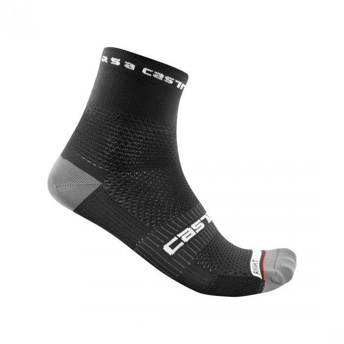 Sosete Castelli Rosso Corsa PRO 9 Negru S/M 36-39 [1]
