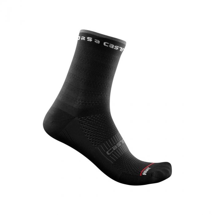 Sosete Castelli Rosso Corsa W 11 pentru femei negru S/M 35-38 [1]